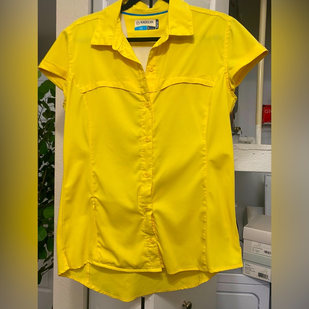 Yellow Women’s Magellan Fishing Shirt